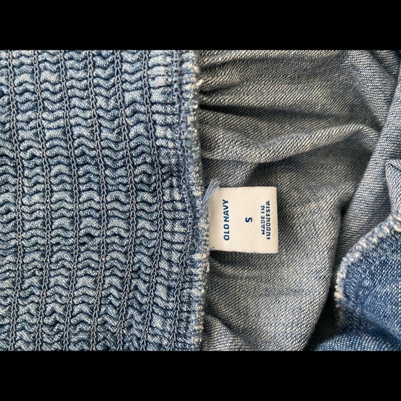 Chambray knotted-top tank - Picture 5 of 6